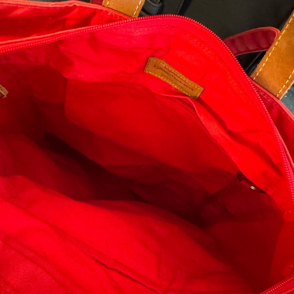 Fjallraven Ornskoldsvik G-1000 Shoulder Tote/Backpack Red Great Condition - Picture 5 of 5